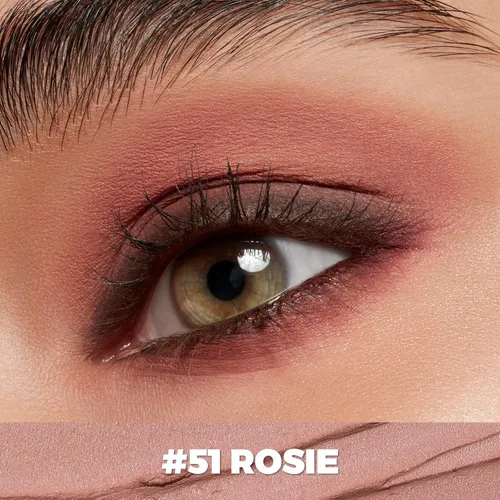 Miniatura 5 de FOCALLURE - Sombra de ojos en barra cremosa con acabado mate y brillante, lápiz iluminador suave y brillante para mujeres, maquillaje de sombra