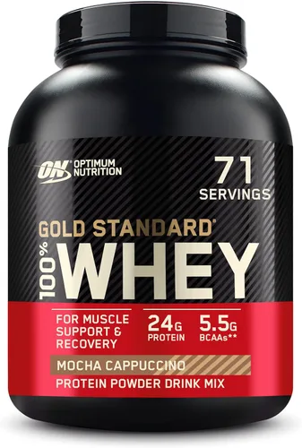 Miniatura 35 de Optimum Nutrition Gold Standard - Proteína en polvo de 100% suero de leche, sabor rollo de canela, 2 libras (paquete de 1) (el embalaje puede variar)