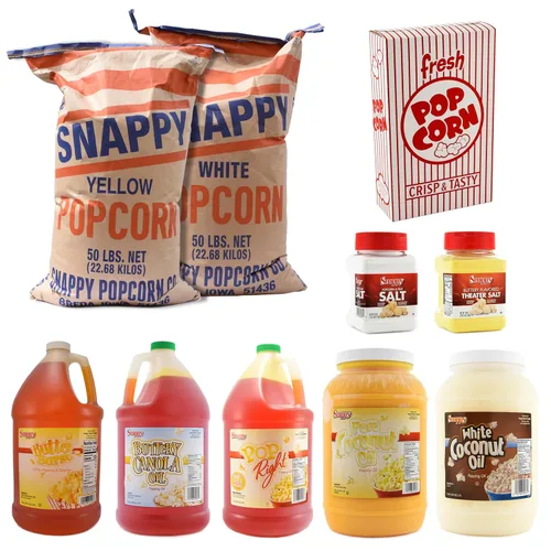 Snappy® Mix & Match - Kit de palomitas de maíz a granel, cajas de palomitas de maíz, 800 onzas