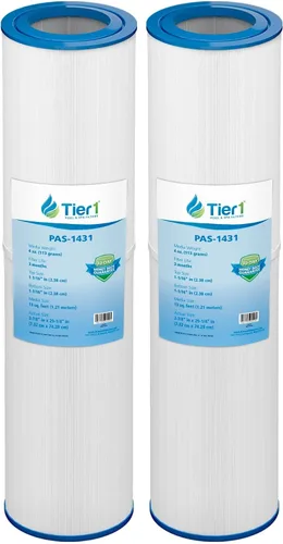 Miniatura 9 de Tier1 Repuesto para cartucho de filtro de piscina Pentair R173327 Compatible con Lifeguard CL-29, Pleatco PRB12L-4, Unicel C-2613, Filbur FC-2350
