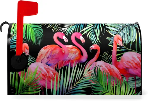 Miniatura 40 de Funda para buzón de verano magnética, girasol de verano impermeable, fundas para buzón de primavera, mariposas florales, buzón de poste, cubiertas