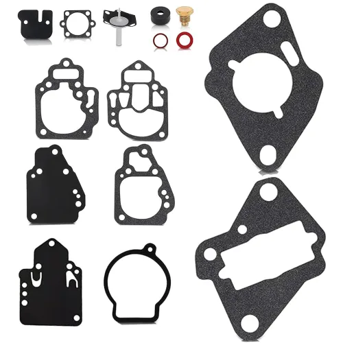 18-7212 Kit de reconstrucción de carburador apto para juntas y diafragma Mariner se adapta a muchos 6 8 9.9 10 15 20 y 25 HP