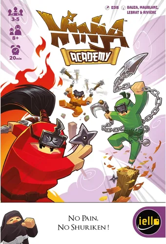 Miniatura 8 de IELLO Ninja Academy - Mini juegos, niños y familia, juegos Iello, a partir de 8 años, 3-5 jugadores, 20 minutos