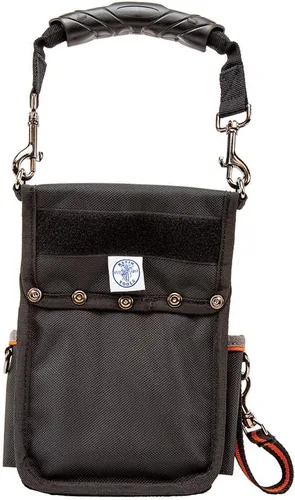Miniatura 6 de Klein Tools 5242 Bolsa para herramientas, funda Tradesman Pro con cinta adhesiva eléctrica, fondo reforzado, 9 bolsillos