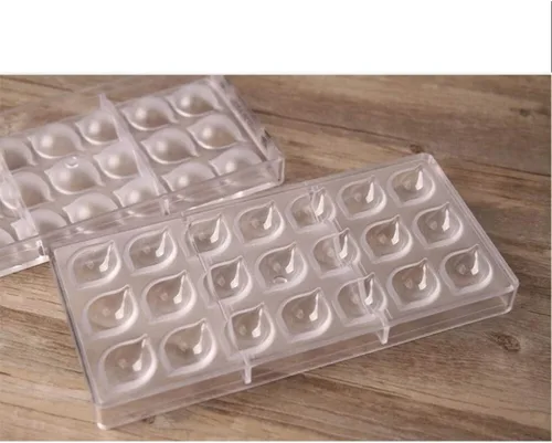 Miniatura 3 de Molde de chocolate reutilizable con forma de limón para fondant, molde de policarbonato para hornear, herramienta para hornear, bandeja para hornear