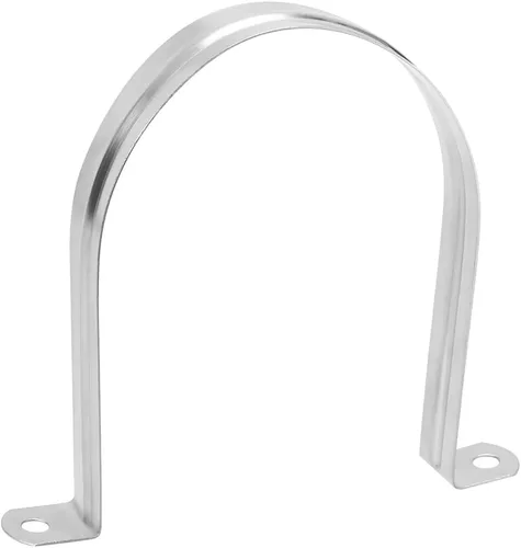 METALLIXITY Abrazadera de correas de tubo (110 mm/4.33 "), soporte de clip de tensión de tubo en U de acero inoxidable 304 - para cable de tubería