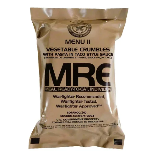 Miniatura 11 de MRE ricos en nutrientes – Comidas portátiles de supervivencia alimentaria – Larga vida útil lista para comer raciones de alimentos de emergencia