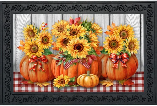 Miniatura 4 de Briarwood Lane Felpudo patriótico de otoño americano