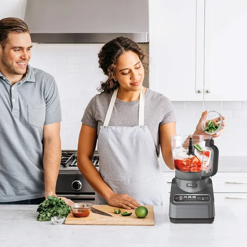 Miniatura 4 de Ninja Procesador de alimentos Professional Plus de 1000 vatios de pico con programas preestablecidos Auto-iQ para picar puré, rebanada de masa