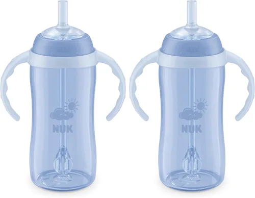 Miniatura 13 de NUK Learner Vaso con Pajita, 5 oz, Paquete de 2 - Vaso Entrenador para Niños Pequeños con Pajita Suave para Beber Fácilmente, Adecuado para Edades