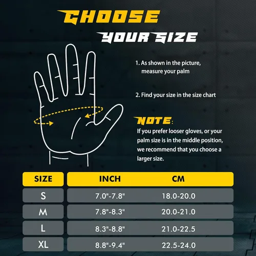 Miniatura 7 de FREETOO - Guantes de entrenamiento para hombres, guantes para levantamiento de pesas con protección completa de la palma, ultra ventilados