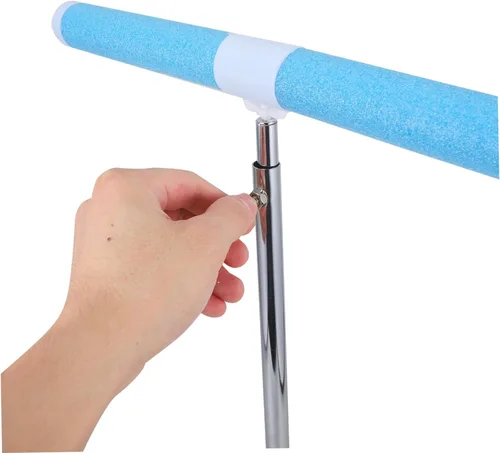 Miniatura 4 de Cabilock Estante de exhibición de ropa para niños y niñas, soporte en forma de T para ropa y material, diseño compacto para cuarto de bebé