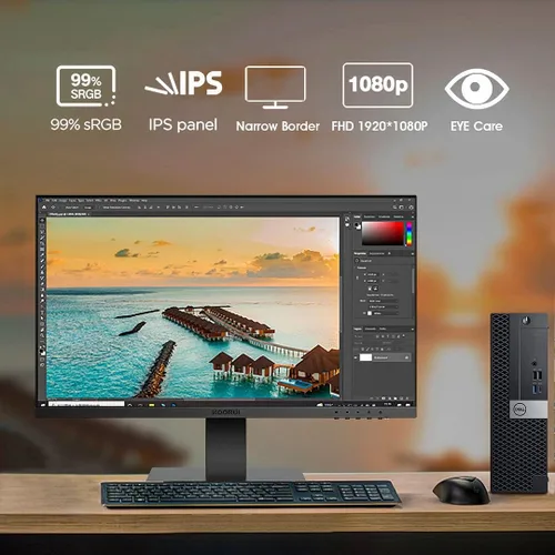 Miniatura 5 de Dell OptiPlex 5050 Ordenadores de escritorio con monitor de 24" PC Bundle, Intel i7-6700 3.4GHz, 32GB DDR4 RAM, Nuevo SSD M.2 NVMe de 512GB, Intel