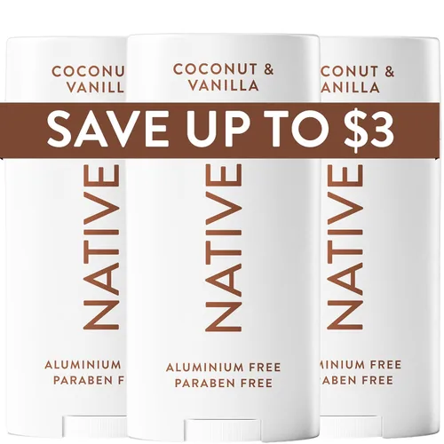 Miniatura 4 de Native El desodorante contiene ingredientes derivados de forma natural, control de olores de 72 horas, desodorante para mujeres y hombres, sin