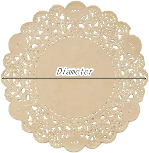 Miniatura 2 de Tapones de papel rectangulares desechables de primera calidad, 250 hojas -Sin polvo, corte limpio, diseño simple - Tapita de encaje: fiesta/boda