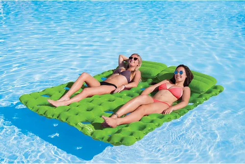 Miniatura 2 de Airhead SUN COMFORT COOL SUEDE Colchón doble para piscina, lima (AHSC-016)