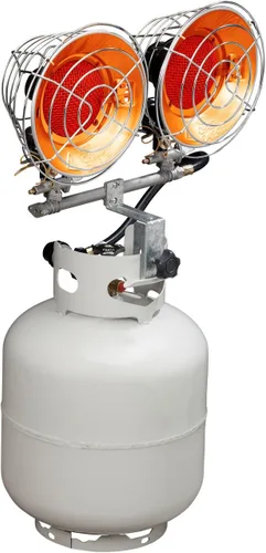 Miniatura 2 de Avenger FBDTP30 Calentador de Infrarrojos con Tapa de Tanque para Exteriores, para Uso con Tanques de Gas Propano para Acampar, Patios y Más