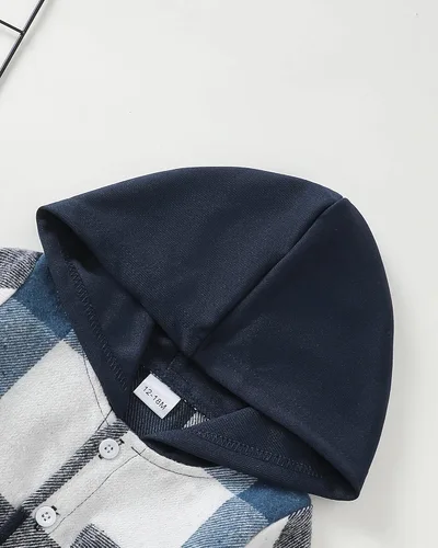 Miniatura 4 de Renotemy Ropa de bebé para niño, trajes de mezclilla, sudadera con capucha para bebés, pantalones de mezclilla, ropa para niños pequeños