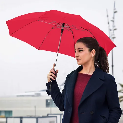 Miniatura 33 de STROMBERGBRAND UMBRELLAS The Spectrum Popular Style - Paraguas de viaje compacto de 42 pulgadas para lluvia, viento y sol, resistente y ligero