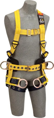 Miniatura 3 de 3M DBI-SALA Delta Arnés de escalada estilo chaleco 1107776, pequeño, 1 EA, protección contra caídas, amarillo
