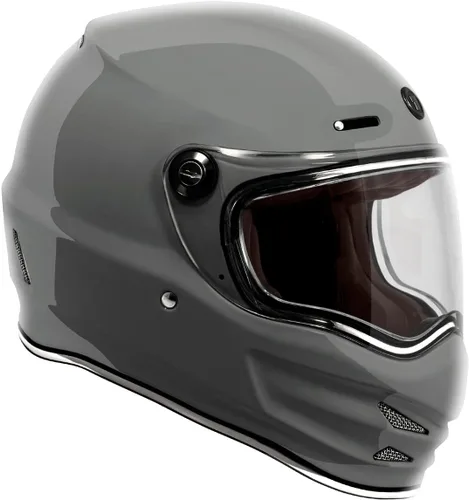 Miniatura 3 de Casco Torc T-9 Retro de Cara Completa Deep Stage gris (Gloss Grey)