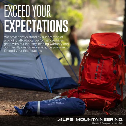Miniatura 7 de ALPS Mountaineering Lynx Tienda para 2 personas de senderismo y camping Verde azulado oscuro/Gris