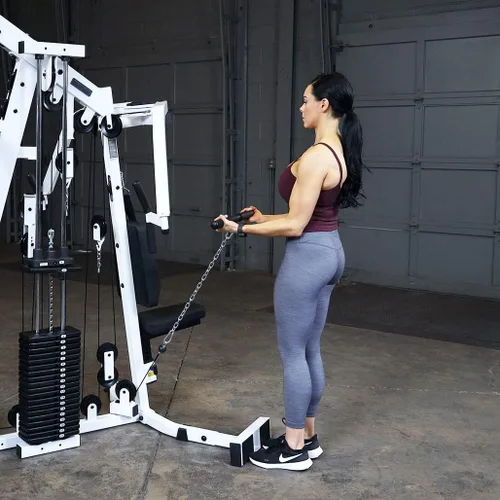 Miniatura 6 de Body-Solid (EXM2500LPS) Máquina de gimnasio en casa multiestación, entrenamiento de fuerza de brazos y piernas, estación de entrenamiento