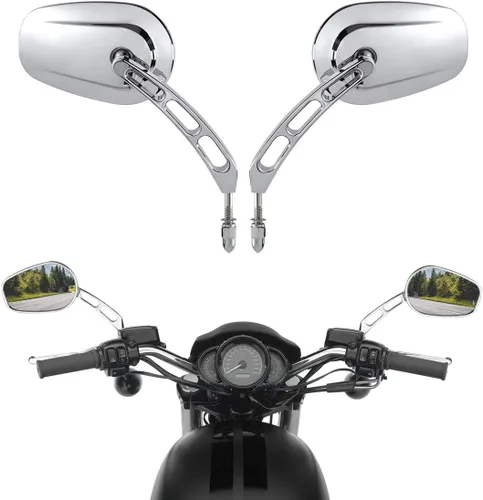 Miniatura 5 de SLMOTO Retrovisores LED integrados para Suzuki Katana GSXR 600 750 1000 04-16 600RR 03-19 CBR 600 F4i 01-07