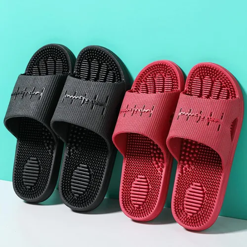 Miniatura 3 de Zapatos relajantes para masaje de pies, cómodas pantuflas de masaje, pantuflas antideslizantes de fondo grueso, verde, 44-45, masajeador de pies