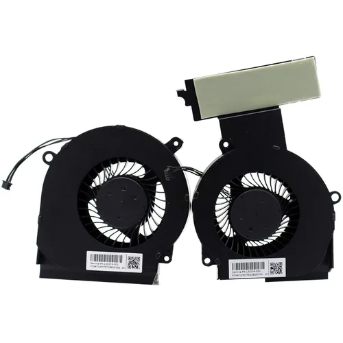Deal4GO Reemplazo del ventilador de refrigeración de gráficos de CPU de 80 W para HP Omen 15-DC 15-DC0000 15-DC1058WM con GTX 1660 RTX 2060 2070