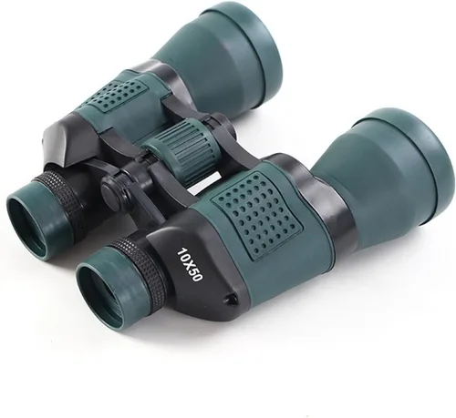 Miniatura 2 de EKsma Binoculares de 10 x 50 para adultos, potentes IPX3 impermeables transparentes BAK4 FMC lente binoculares para observación de aves, caza