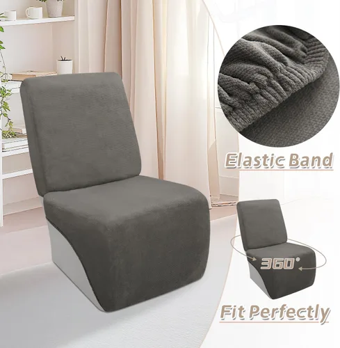 Miniatura 369 de Arfntevss Fundas de sofá seccional reclinable de terciopelo, Funda de sofá seccional de esquina para sofá reclinable, Funda elástica suave