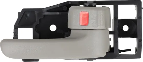 Miniatura 2 de SCITOO Manija de puerta interior para lado del pasajero compatible con Toyota 2000-2006 para Tundra Beige parte delantera derecha