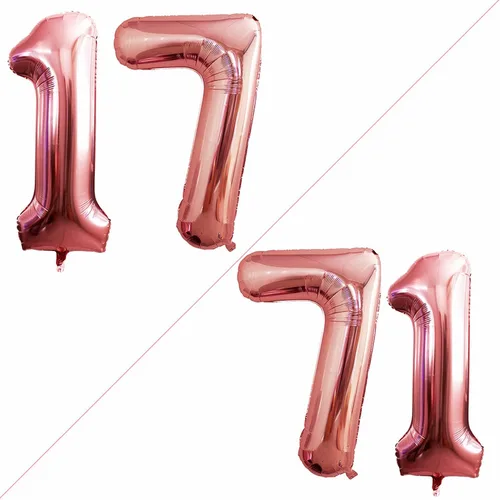 Miniatura 252 de Goer, conjunto de globos de papel aluminio para decoraciones de cumpleaños, globos de las letras de feliz cumpleaños y de números Oro