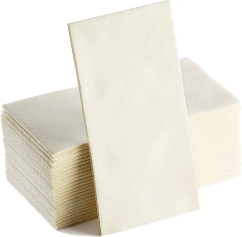 Miniatura 28 de Servilletas de papel azul bebé, tela desechable de lino como servilletas de cena, toallas de mano, suaves, absorbentes, servilletas de mano de papel