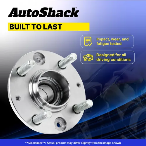 Miniatura 4 de AutoShack - Conjunto de cojinete de cubo de rueda delantera, lado del conductor o del pasajero para Jeep, Cherokee 2014-2023, 4WD AWD FWD L4 2.0L