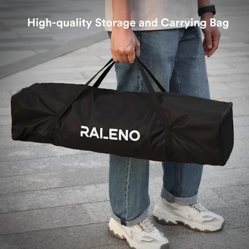 Miniatura 5 de RALENO Kit de iluminación Softbox, iluminación fotográfica Softbox de 20 x 28 pulgadas con bombillas LED (50 W 5500 K TLCI ≥97), iluminación