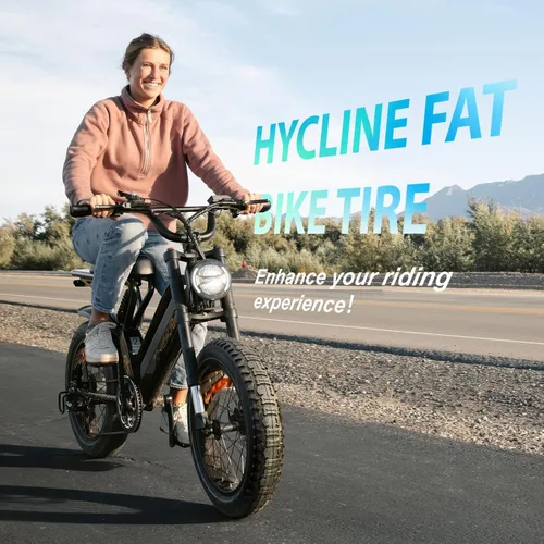 Miniatura 6 de Hycline Neumático de repuesto para bicicleta Ebike: 20x4.0/26x4.0 pulgadas, neumáticos eléctricos resistentes plegables de grasa, neumáticos