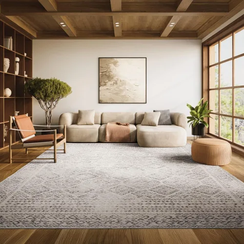 Miniatura 15 de Safavieh - Alfombra decorativa de la colección Tulum, modelo TUL264F, estilo marroquí, bohemio y desgastado, no suelta pelusa, para sala, vestíbulo