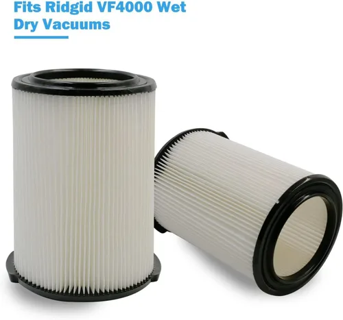Miniatura 6 de Paquete de 2 filtros VF4000 para Ridgid Vac Wet Dry de 5 a 20 galones, apto para aspiradoras Husky de 6-9 galones WD5500 WD0671 RV2400A RV2600B