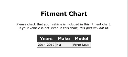 Miniatura 2 de Limpiaparabrisas izquierdo compatible con Kia Forte Koup 2014, 2015, 2016, 2017, PC-1031500
