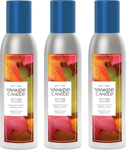 Miniatura 10 de Yankee Candle Ambientador Concentrado en Aerosol para Habitaciones, Eliminador de Olores para el Hogar, Baño, Manzana y Calabaza, 1.5 Oz
