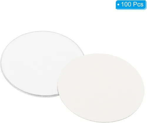 Miniatura 3 de PATIKIL Revestimiento de tapa de papel de aluminio de 0.709 in/0.7 pulgadas, 100 revestimientos de sellado térmico resistentes por inducción