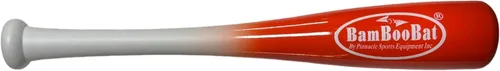 Miniatura 28 de BamBooBat de PINNACLE SPORTS EQUIPMENT INC. - Bate de béisbol y sóftbol de madera de una mano para adultos - 45,7 cm o 53,3 cm Mango blanco/barril