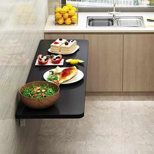 Mesa plegable flotante montado en la pared, escritorio multifunción para ordenador, mesa de trabajo, mesa de comedor, para oficina, hogar, cocina,