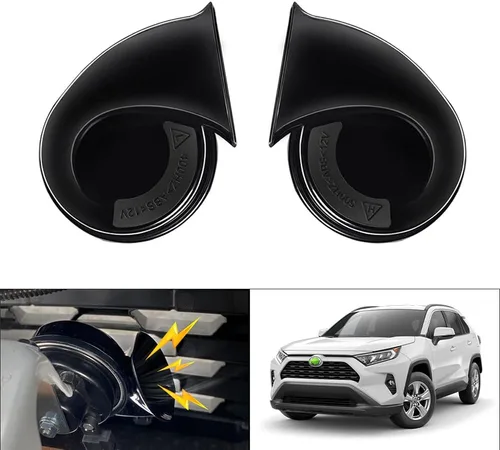 Miniatura 9 de Autorder Kit de bocina de coche para Honda CRV CR-V 2017-2026, accesorios de 12 V, bocina de caracol impermeable, tono alto y bajo, reemplazo