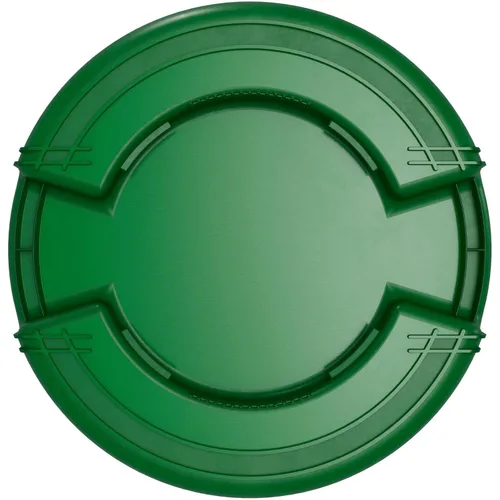 Miniatura 6 de SPARTA Bronco - Cubo de basura de 32 galones, contenedor de polietileno grueso, contenedor de basura certificado NSF con asas superiores, asas