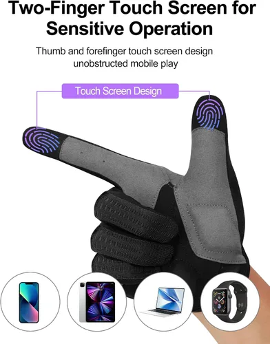 Miniatura 4 de INBIKE Guantes de ciclismo para bicicleta de carretera, guantes acolchados de gel con memoria para hombres y mujeres, guantes de ciclismo