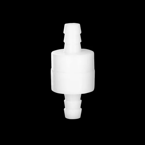 Feelers 1/4" (6 mm) Válvula de retención en línea de una vía antirretorno, válvula de retención de aire, agua y gas, resistencia al ozono, PVDF,