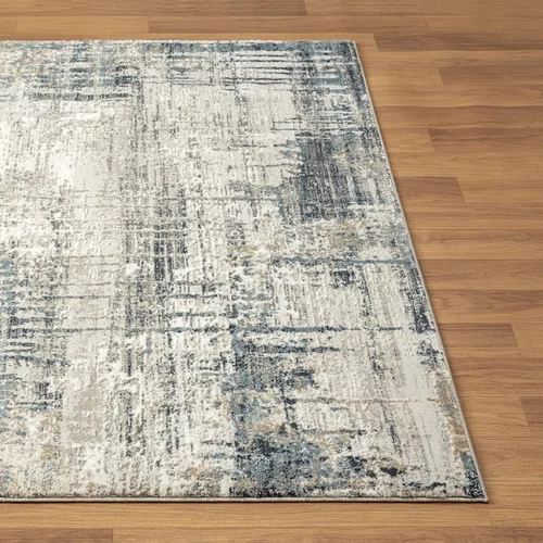 Miniatura 9 de LUXE WEAVERS Alfombra abstracta moderna para interiores azul 5x7